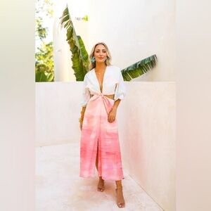 Buddy Love MAXINE CUT OUT MIDI DRESS - UNICORNS Size L NWT